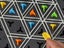 Funny Triggle Board Game Interactive Game Chain Triangle Chess Board Game Carousel 4
