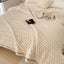 Large Soft Microsherpa Bed Blanket Throw Rug 200x230cm Cream Carousel 1