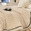 Large Soft Microsherpa Bed Blanket Throw Rug 200x230cm Cream Carousel 7