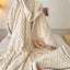 Large Soft Microsherpa Bed Blanket Throw Rug 200x230cm Cream Carousel 8