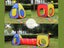 3PCS Pop-Up Square Triangle Tunnel Play Tent Kit Carousel 2
