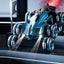 8 Wheels RC Stunt 2.4GHz Drift Car Spray & Light 360° Flips Rotating Swivel Arm Carousel 3
