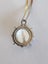 Emerald & Mother of Pearl Pendant in solid 925 Silver with 18ct YG/RG/WG Plate Carousel 6