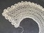 Wide ivory crochet collar Carousel 3