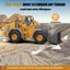 9 Channel Metal RC Wheel Loader,Remote Control Kids Construction Play Toys with Carousel 10