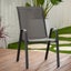 Charcoal Steel Sling Chair Carousel 2