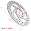 disc brake rotor 160mm disc brake rotor stainless steel disc brake rotor metal Carousel 8