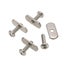 track hardware gear kayak rail screw nut tool boat accessories 4 Stainless Steel Carousel 7