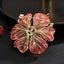 Ophelia Peony Sculpted Resin Brooch - Translucent, Transparent, Blossom, Flow... Carousel 8