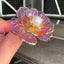 Ophelia Peony Sculpted Resin Brooch - Translucent, Transparent, Blossom, Flow... Carousel 13