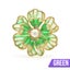 Ophelia Peony Sculpted Resin Brooch - Translucent, Transparent, Blossom, Flow... Carousel 16