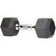 Rubber Encased Hex Dumbbell Hand Weight 2 x 5kg Carousel 4