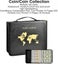 Paper Money Album Currency Coin Collection Holders Binder i2799BK0 Carousel 9