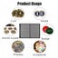 Paper Money Album Currency Coin Collection Holders Binder i2799BK0 Carousel 10