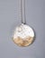 Handmade Sterling Silver Seascape Sea Pearl Moon Stars Pendant with Chain Carousel 1