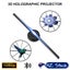 3D Hologram Projector Advertising Display Fan Wall-mounted HD LED Carousel 11