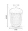Luxury Transparent Led Touch Control Crystal Rechargeable Led Table Lamp Carousel 3