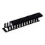 Dynamix 19' 2Ru Finger Cable Management Bar PP-CMC02 Carousel 1