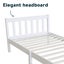 Bed Frame Wooden Mattress Base Single Size Carousel 6