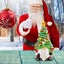 resin xmas tree ceramic xmas tree lighted up gnome xmas tree Resin Xmas Tree Carousel 3