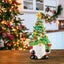 resin xmas tree ceramic xmas tree lighted up gnome xmas tree Resin Xmas Tree Carousel 4