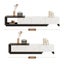 TV Unit Cabinet Wooden Console 190cm to 260cm Carousel 6