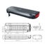 E-Bike Rear Rack Battery with a Rear Rack Carrier - 36v 10.4Ah, LG cells inside Carousel 3