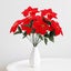 artificial poinsettia fake flower Artificial Poinsettia Simulation Christmas Carousel 5