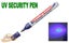 QUALITY Security, UV, Permanent, Bullet Tip Marker Pen 1.5mm-3mm Carousel 1