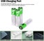 [4 Pack] USB AAA Lithium ion Rechargeable Battery, 1.5V 750mWh Rechargeable A... Carousel 4