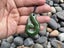 Greenstone Nephrite Jade Whale Tail Fish Hook #014CS Carousel 2