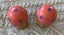 Set of two wooden mushrooms, 5.5cm Carousel 2