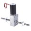 gear motor Worm Gear Motor Double Shaft Coaxial M8 Thread Speed Reduction 2435 Carousel 4