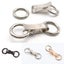 Zinc Alloy Cloak Clasp Removable Hardware Buckle Backpack Clothes Snap Fastener Carousel 1