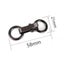 Zinc Alloy Cloak Clasp Removable Hardware Buckle Backpack Clothes Snap Fastener Carousel 2