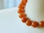 Genuine Bakelite Large beaded Chunky Choker Vintage Necklace Orange Juice Amber Carousel 7