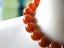 Genuine Bakelite Large beaded Chunky Choker Vintage Necklace Orange Juice Amber Carousel 3