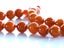 Genuine Bakelite Large beaded Chunky Choker Vintage Necklace Orange Juice Amber Carousel 4