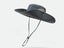 Bucket Wide Brim Sun Hat Unisex Sun Protection Foldable Hat Fishing Hat Grey Carousel 3