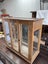 Vintage Indian Timber Frame Glass Case Carousel 9