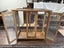 Vintage Indian Timber Frame Glass Case Carousel 12