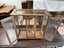 Vintage Indian Timber Frame Glass Case Carousel 13