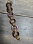 $1 NO RESERVE - Vintage Bracelet purple and gold tone Carousel 3