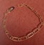 **BEAUTIFUL WOMANS DESIGNER "MICHAEL KORS" LOGO GOLD LINK NECKLACE** Carousel 5
