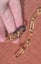 **BEAUTIFUL WOMANS DESIGNER "MICHAEL KORS" LOGO GOLD LINK NECKLACE** Carousel 9