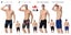 YINGFA brand,size M (Boy 10) new 9 designs FINA approved pro jammers for boys Carousel 11