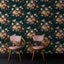 Wallpaper. Bouquet - Blue. 3 roll bundle Carousel 6