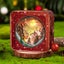 Woodbests - Snow Mountain Hut Kit - 3D Wooden Puzzle Night Light Carousel 3
