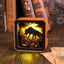 Woodbests - Halloween Wolf Kit - 3D Wooden Puzzle Night Light Carousel 4