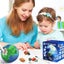 Planet Mining Kit with 8pcs Gemstones Early Educational Earth Gemstone Dig Kit Carousel 8